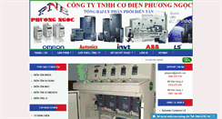 Desktop Screenshot of phuongngocpne.com